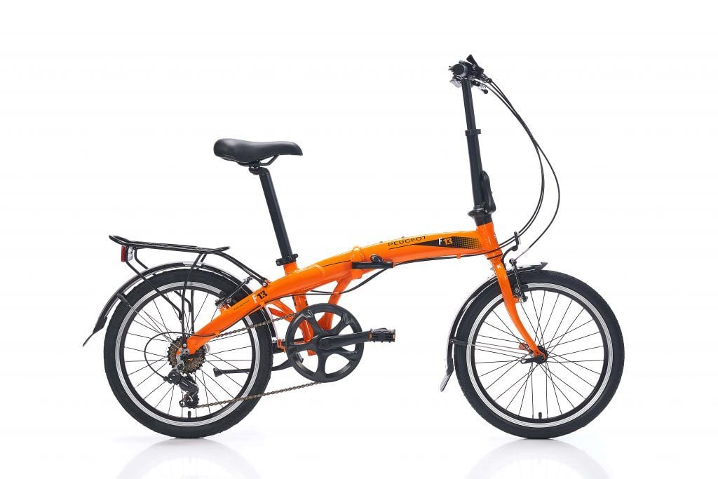 PEUGEOT F13 20'' 7V VB KATLANIR BİSİKLET - TURUNCU