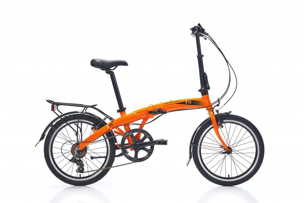 PEUGEOT F13 20'' 7V VB KATLANIR BİSİKLET - TURUNCU