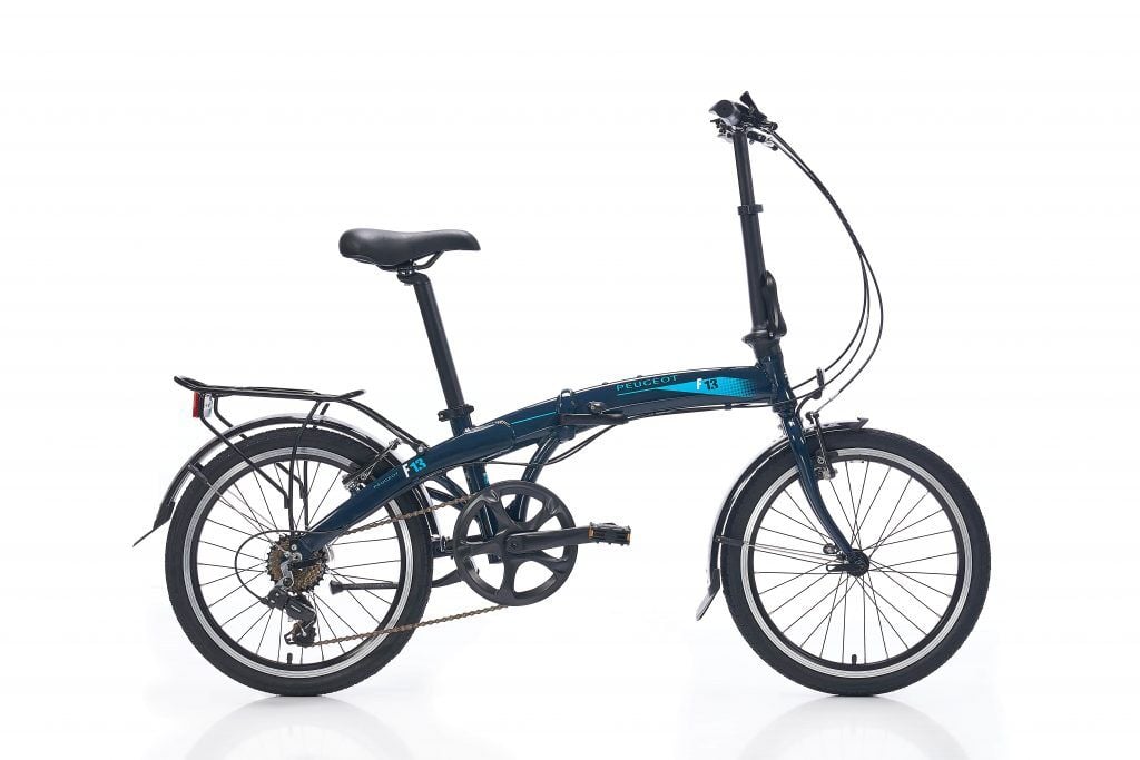 PEUGEOT F13 20'' 7V VB KATLANIR BİSİKLET - MAVİ