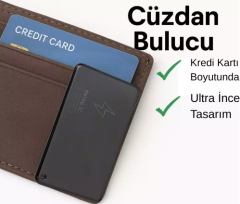 KNMASTER KNTAG 1C Akıllı Takip Kartı | Apple Find My Uyumlu Ultra İnce 3mm GPS Takip Kartı