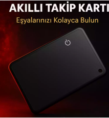 KNMASTER KNTAG 1C Akıllı Takip Kartı | Apple Find My Uyumlu Ultra İnce 3mm GPS Takip Kartı