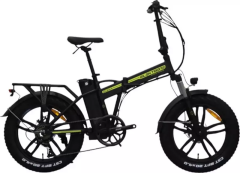 KRON ELEKTRON ZUMA KATLANABİLİR ELEKTRİKLİ BİSİKLET NEON SARI