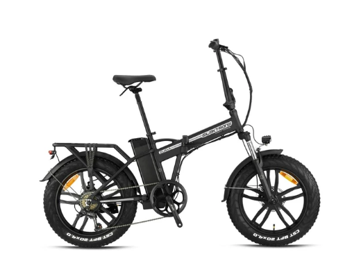 KRON ELEKTRON ZUMA KATLANABİLİR ELEKTRİKLİ BİSİKLET SİYAH