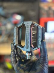 Shimano PD-EF202 Düz Bisiklet Pedalı Siyah | Alüminyum Platform Pedal