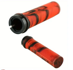 Asroya Vidalı Bisiklet Direksiyon Elcik 130mm kırmızı