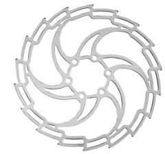 Baradine IS DB05 203mm 6 Vidalı Disk Fren Rotoru | Paslanmaz Çelik | Yüksek Isı Dağılımı