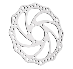 160mm 6 Vidalı Disk Fren Rotoru | Paslanmaz Çelik | 6 Montaj Vidası Dahil