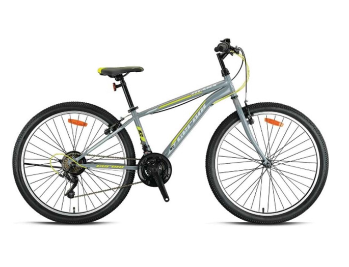 Kron Geroni Mars 26 Jant V K:14 21V Parlak Gri Neon Sarı Dağ Bisikleti