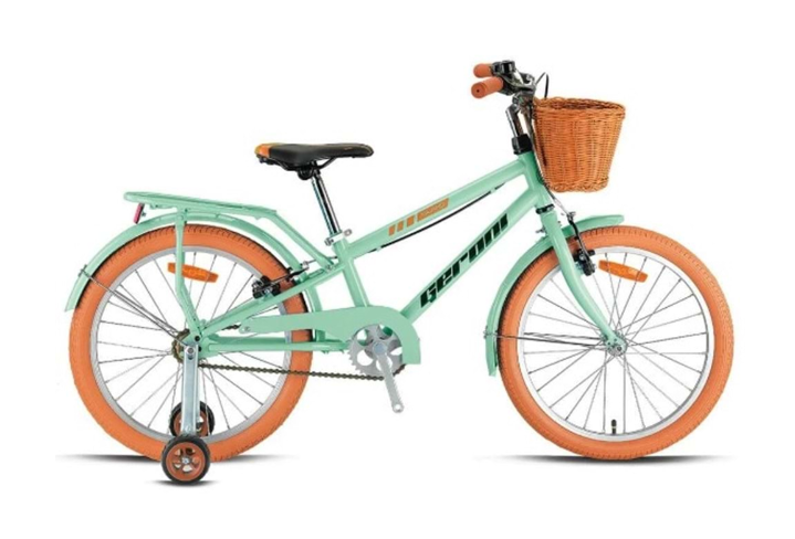 Geroni Milano 20 Jant K:11 V Mint Yeşili Siyah Kahverengi Çocuk Bisikleti