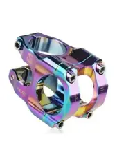 Lunje 31.8mm Alüminyum Dayanıklı Rainbow Gidon Boğazı