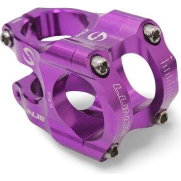Lunje 31.8mm Alüminyum Dayanıklı Mor Gidon Boğazı