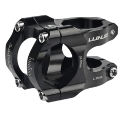 Lunje 31.8mm Alüminyum Dayanıklı Siyah Gidon Boğazı