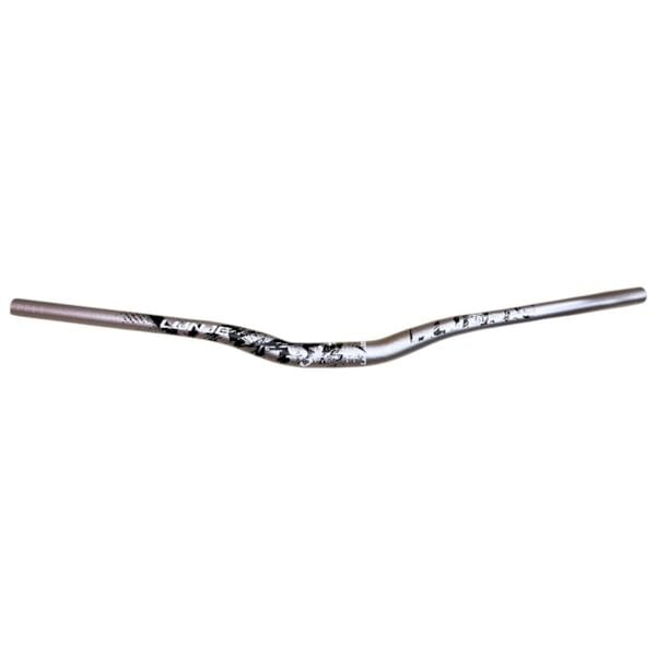 Lunje Alüminyum 31.8 780 mm Riser Mtb Gidon Bisiklet Gidonu Gri