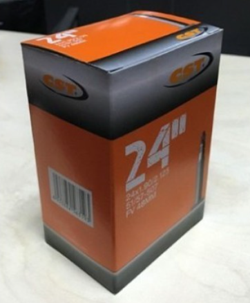 CST 24x1.75-2.125 Bisiklet İç Lastiği | 48mm İnce Sibop (Presta) | 24 Jant