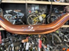 Lunje Alüminyum 780 mm Riser Mtb Gidon Bisiklet Gidonu Bakır Rengi