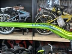 Lunje Alüminyum 780 mm Riser Mtb Gidon Bisiklet Gidonu Yeşil