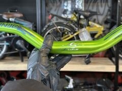 Lunje Alüminyum 780 mm Riser Mtb Gidon Bisiklet Gidonu Yeşil