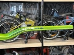Lunje Alüminyum 780 mm Riser Mtb Gidon Bisiklet Gidonu Yeşil