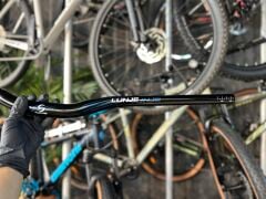 Lunje Alüminyum 31.8 780 mm Riser Mtb Gidon Bisiklet Gidonu Siyah Mavi