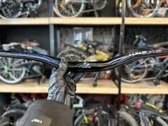 Lunje Alüminyum 31.8 780 mm Riser Mtb Gidon Bisiklet Gidonu Siyah Mavi