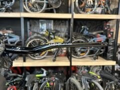 Lunje Alüminyum 31.8 780 mm Riser Mtb Gidon Bisiklet Gidonu Siyah Mavi