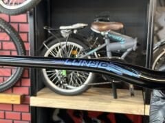 Lunje Alüminyum 31.8 780 mm Riser Mtb Gidon Bisiklet Gidonu Siyah Mavi