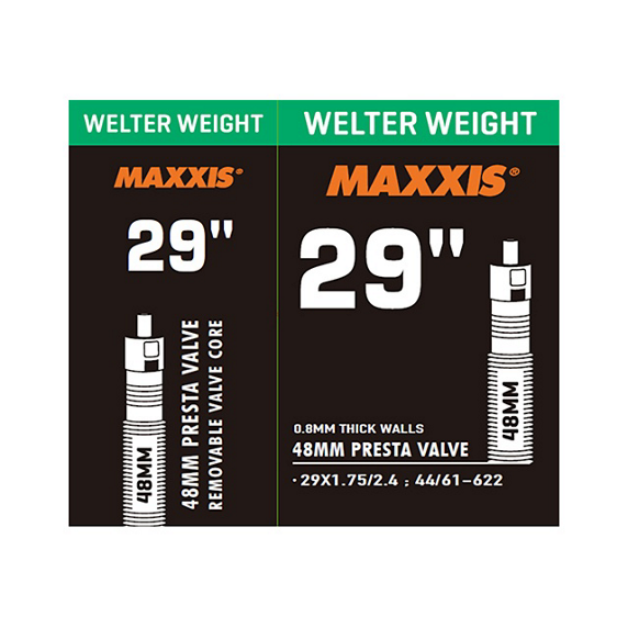 MAXXIS İç Lastik Welter Ağırlık 29X1.75/2.4 FV İnce Sibop 48mm