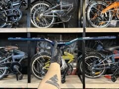 Vake Alüminyum 31.8 780 mm Bisiklet Gidonu Rainbow - Golden