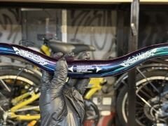 Vake Alüminyum 31.8 780 mm Bisiklet Gidonu Rainbow - Golden