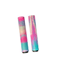 Renkli Silikon Elcik 160 mm - Beyaz Pembe Turkuaz