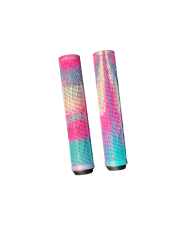 Renkli Silikon Elcik 160 mm - Beyaz Pembe Turkuaz