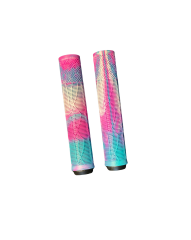 Renkli Silikon Elcik 160 mm - Beyaz Pembe Turkuaz