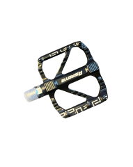 Asroya Rulmanlı Alüminyum Platform Bisiklet Pedalı Siyah