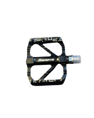 Asroya Rulmanlı Alüminyum Platform Bisiklet Pedalı Siyah