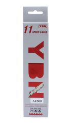 YBN AE500-S2 Silver 11S Zincir Shimano Cues Uyumlu