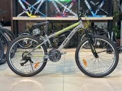 Geroni Mars Plus 24 Jant K:13 21V V Nardo Gri/Neon Sarı Çocuk Bisikleti