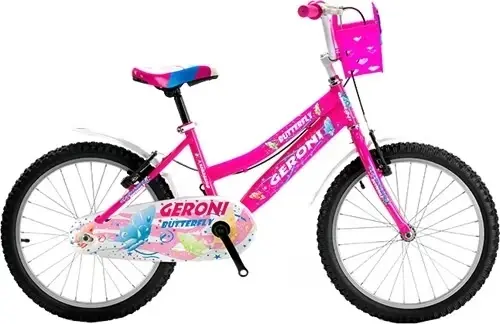 GERONİ BUTTERFLY VB 20 JANT / PEMBE ÇOCUK BİSİKLETİ