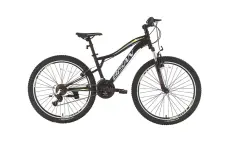 Bisan Buffalo Çocuk Dağ Bisikleti 3x7 Vites 24 JANT V Fren Siyah Sarı