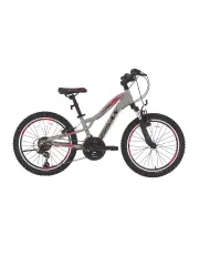 Bisan Buffalo Çocuk Dağ Bisikleti 3x7 Vites 24 JANT V Fren Gri Kırmızı