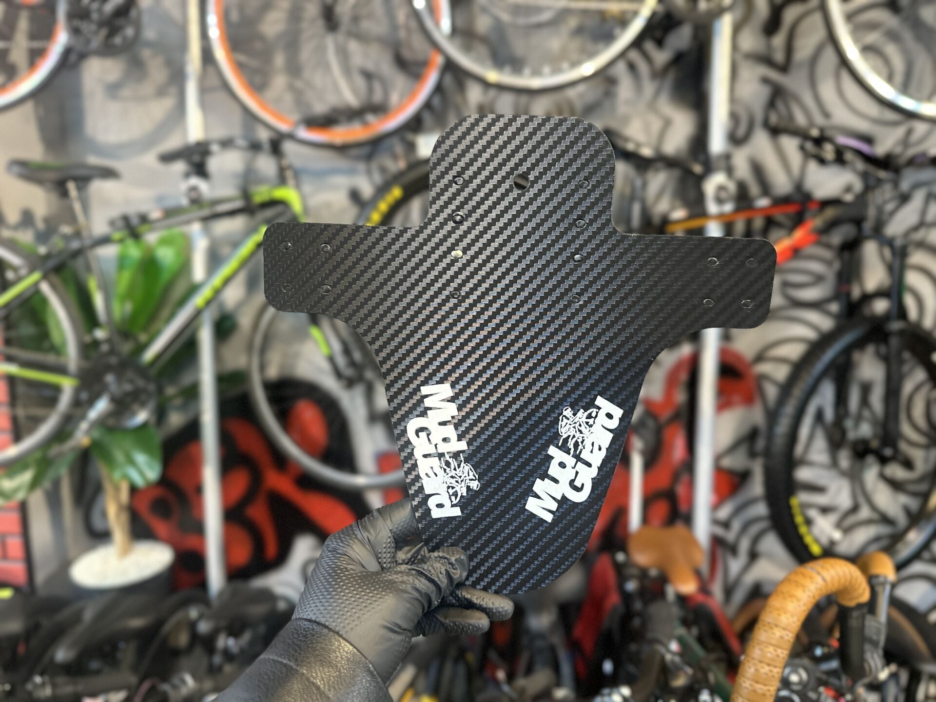 Mudguard Çamurluk Siyah Beyaz