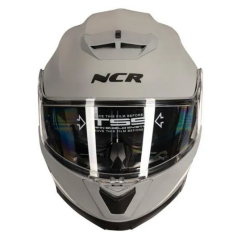 NCR Çene Açılır Motosiklet Kaskı - Stark Cool Grey L Beden