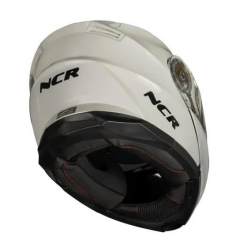 NCR Çene Açılır Motosiklet Kaskı - Stark Cool BEYAZ L Beden