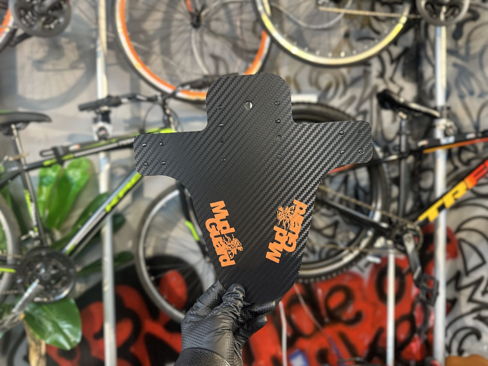 Mudguard Çamurluk Siyah Turuncu