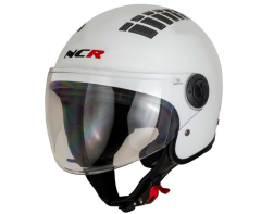 NCR Kask Çenesiz Ece Belgeli- Beyaz S Beden