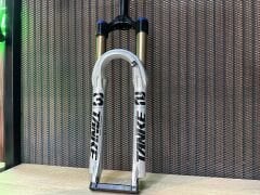 TANKE 32 Havalı Amortisör 29 Jant 120mm Kilitlemeli – Gri MTB Ön Maşa