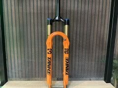TANKE 32 Havalı Amortisör 29 Jant 120mm Kilitlemeli – Turuncu MTB Ön Maşa