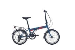 PEUGEOT F12 VB KATLANIR BİSİKLET 20 JANT / MAVİ - KIRMIZI