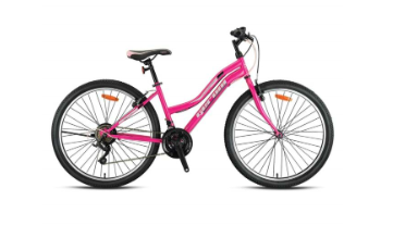 Kron Geroni Swan Lady 26 Jant K:15 21V V Parlak Pembe/Açık Pembe-Eflatun Dağ Bisikleti