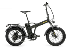 Bisan E-Foldıng F3 20 Jant K:43 7V Md Mat Siyah/Sarı Katlanır Elektrikli Bisiklet