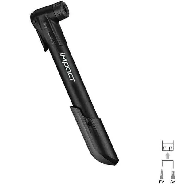 IMPACT CLEVAL El Pompası Akıllı Valf | 120 PSI Bisiklet Pompası